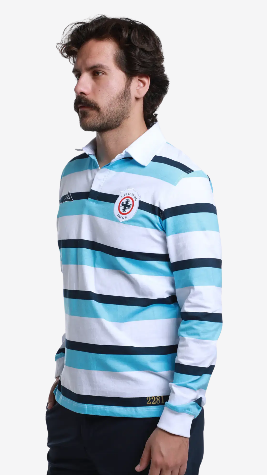 Playera Polo Retro M/L Miguel Marín